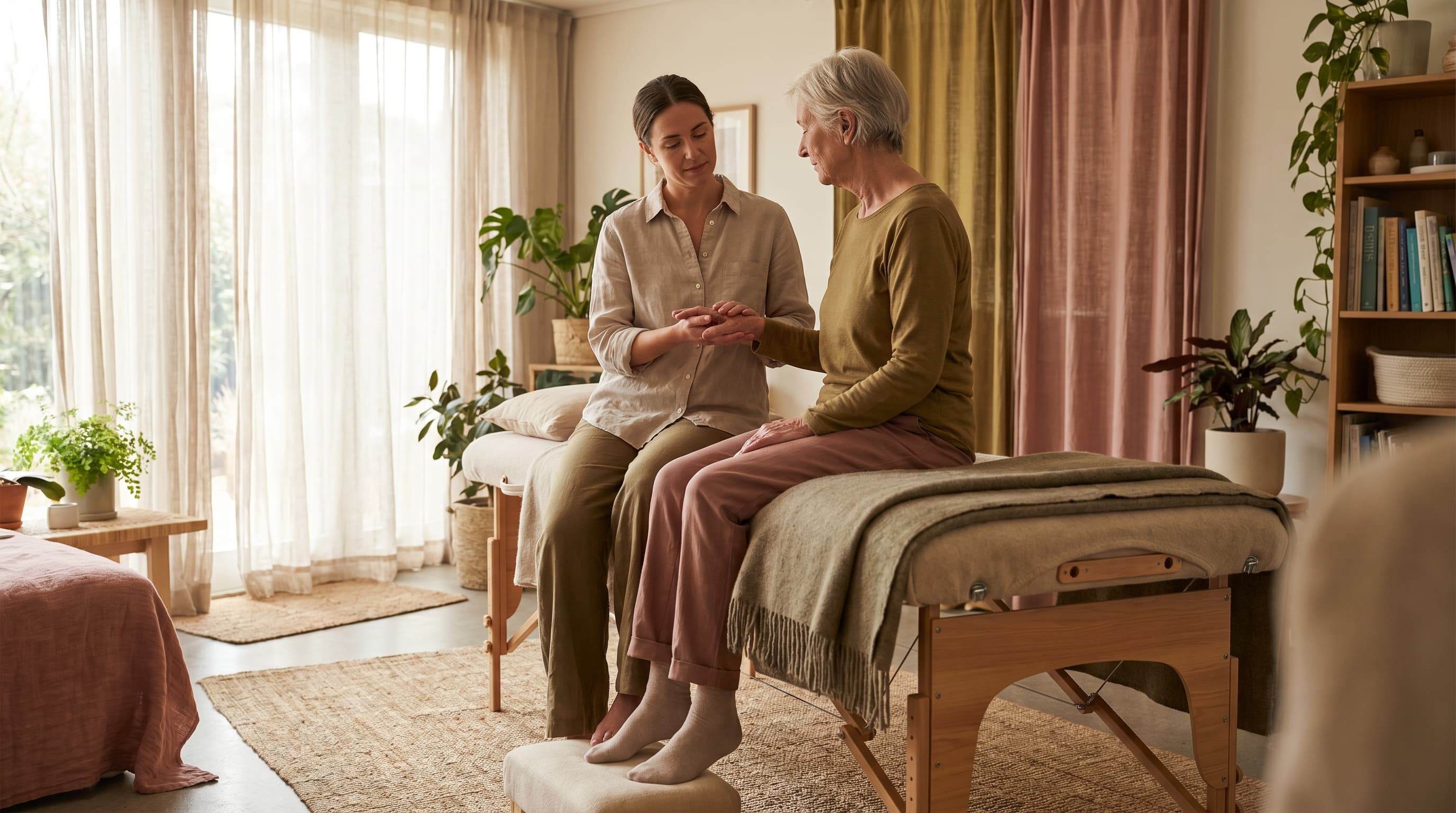 Physical therapy treatment for fibromyalgia