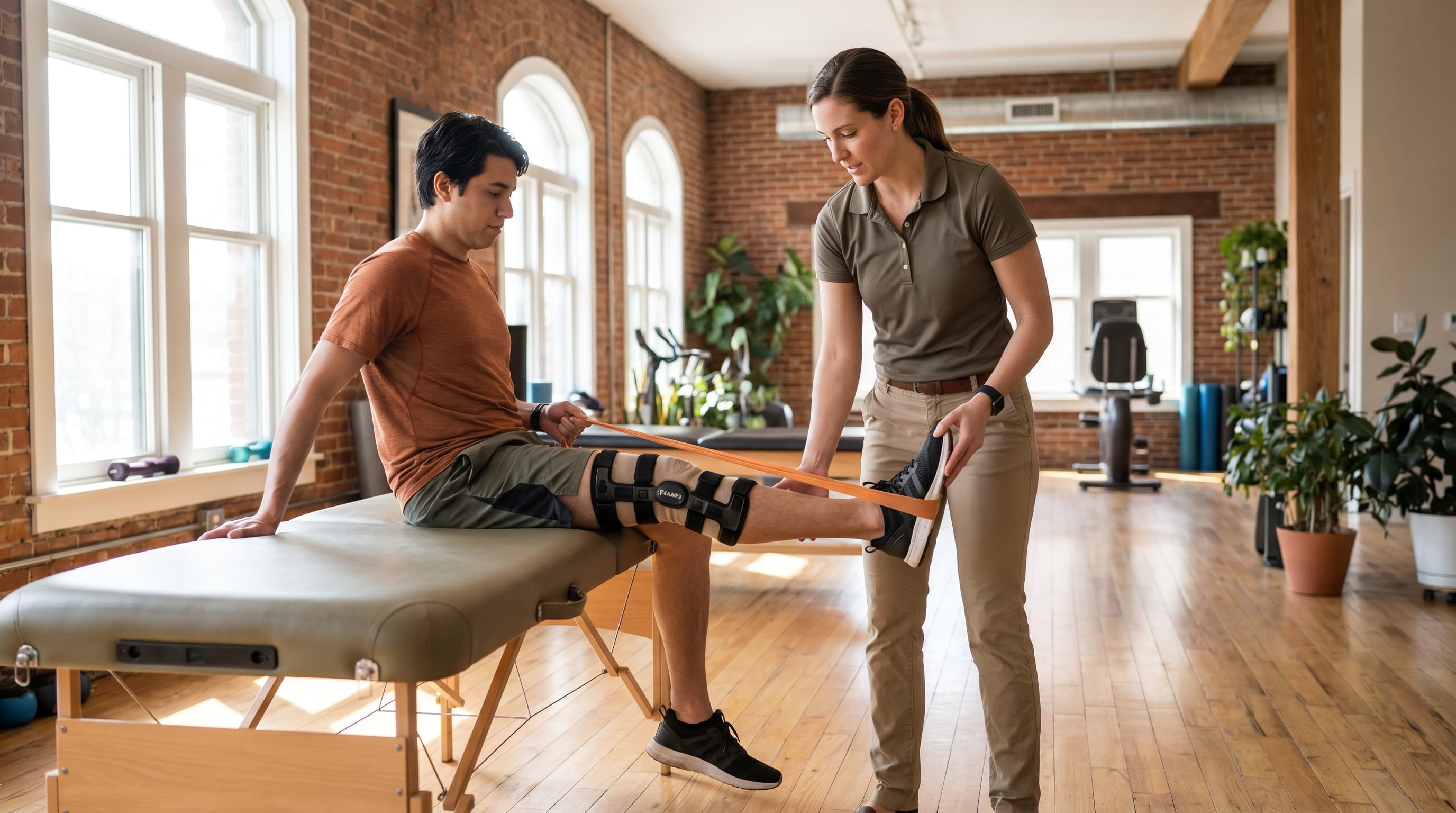 Physical therapy treatment for total joint replacement